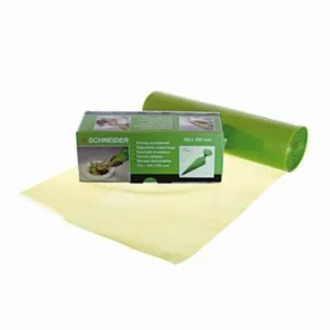 Sac à poche Schneider EW ECO punta chiusa 350 x 195 mm 70 µ arrotolato colore verde confezione: 100 pezzi/scatola 391800