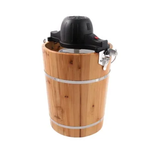 Sorbettiera elettrica GIVRETO legno 5,5 L