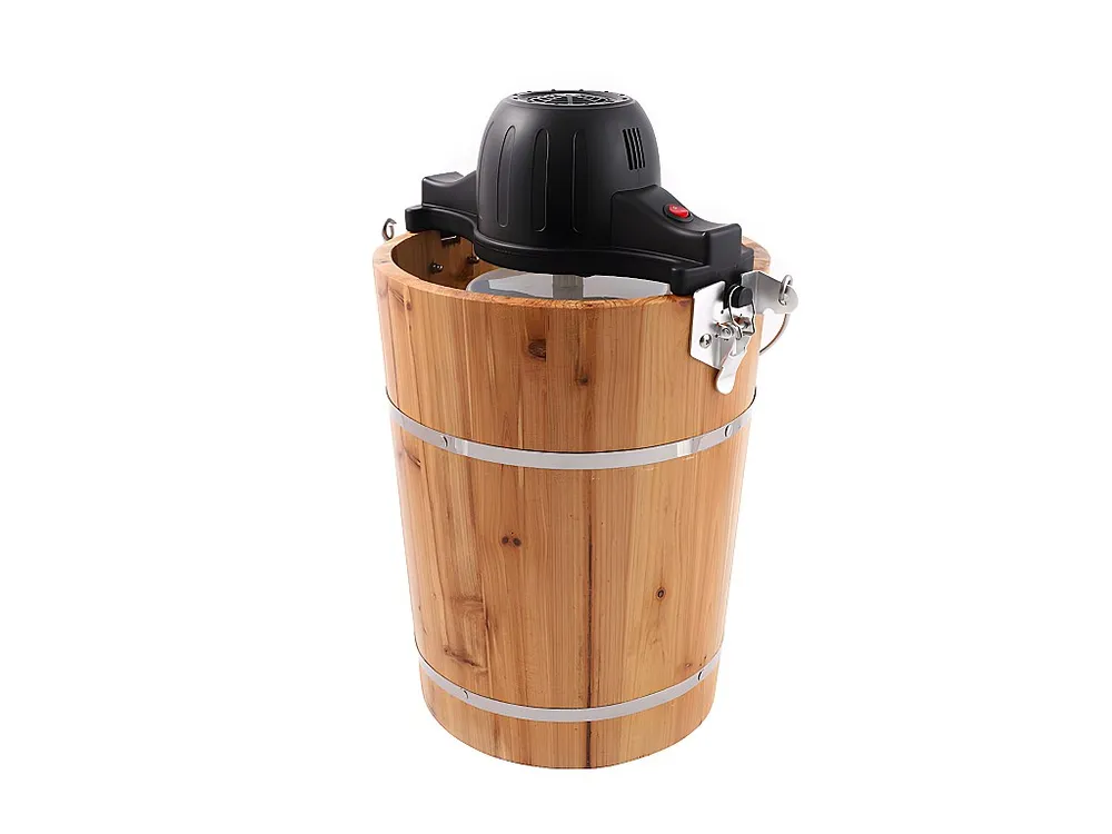 Sorbettiera elettrica GIVRETO legno 5,5 L