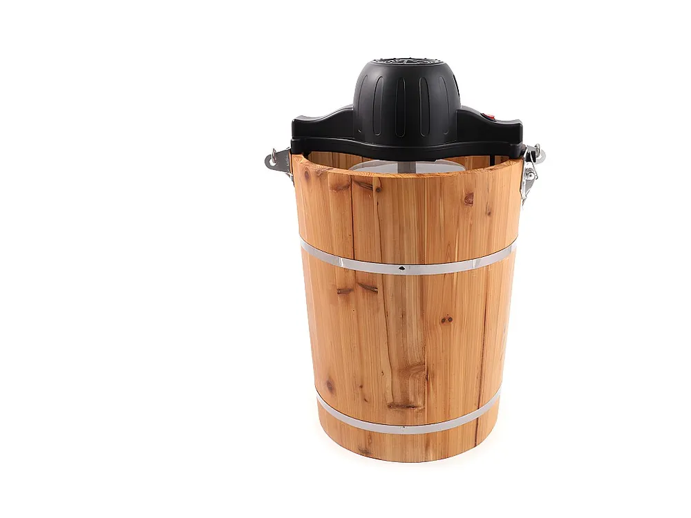 Sorbettiera elettrica GIVRETO legno 5,5 L
