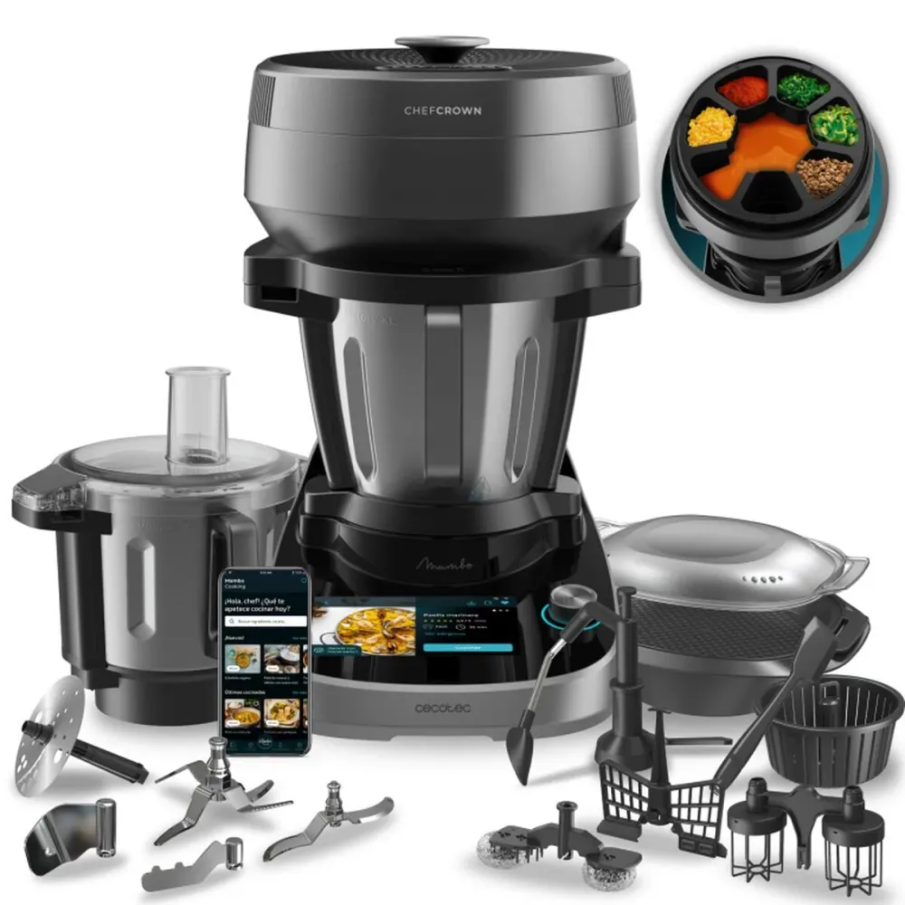Robot da Cucina Cecotec Mambo CooKing Total Gourmet 2200 W Nero 4,5 L
