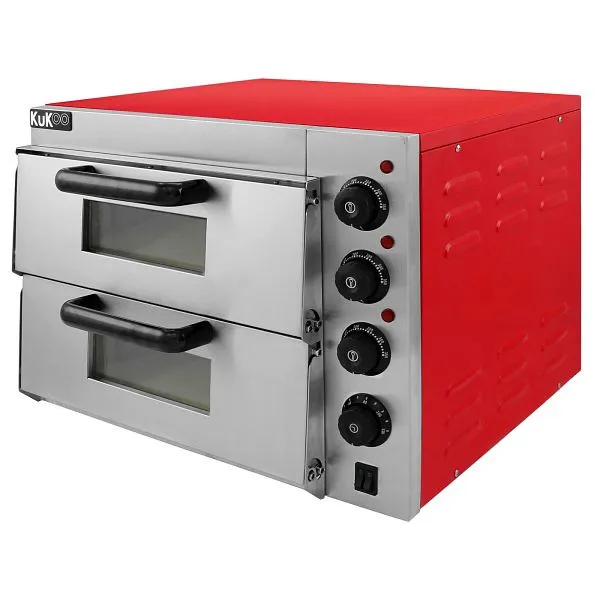 Forno per pizza doppia camera KuKoo 10321