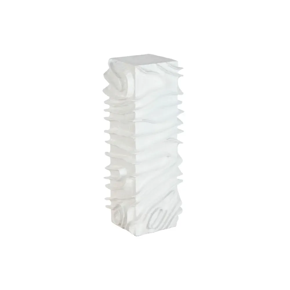 Piedistallo Home ESPRIT Bianco Recente 29 x 29 x 80 cm