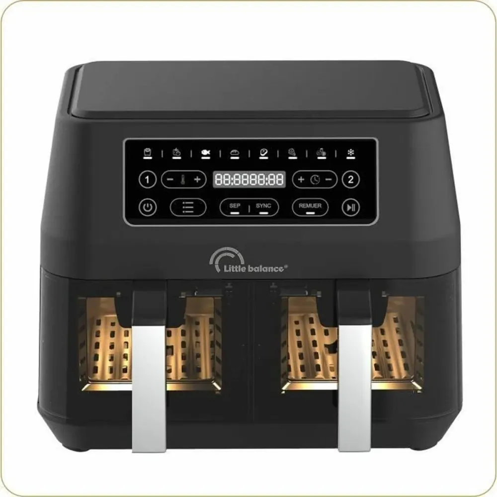 Friggitrice ad Aria Little Balance 8765 Nero 2460 w 9 L