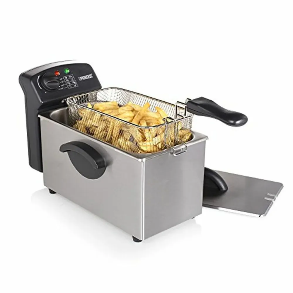 Friggitrice Princess 01.182626.01.050 Nero Argentato Acciaio 2000 W 3 L