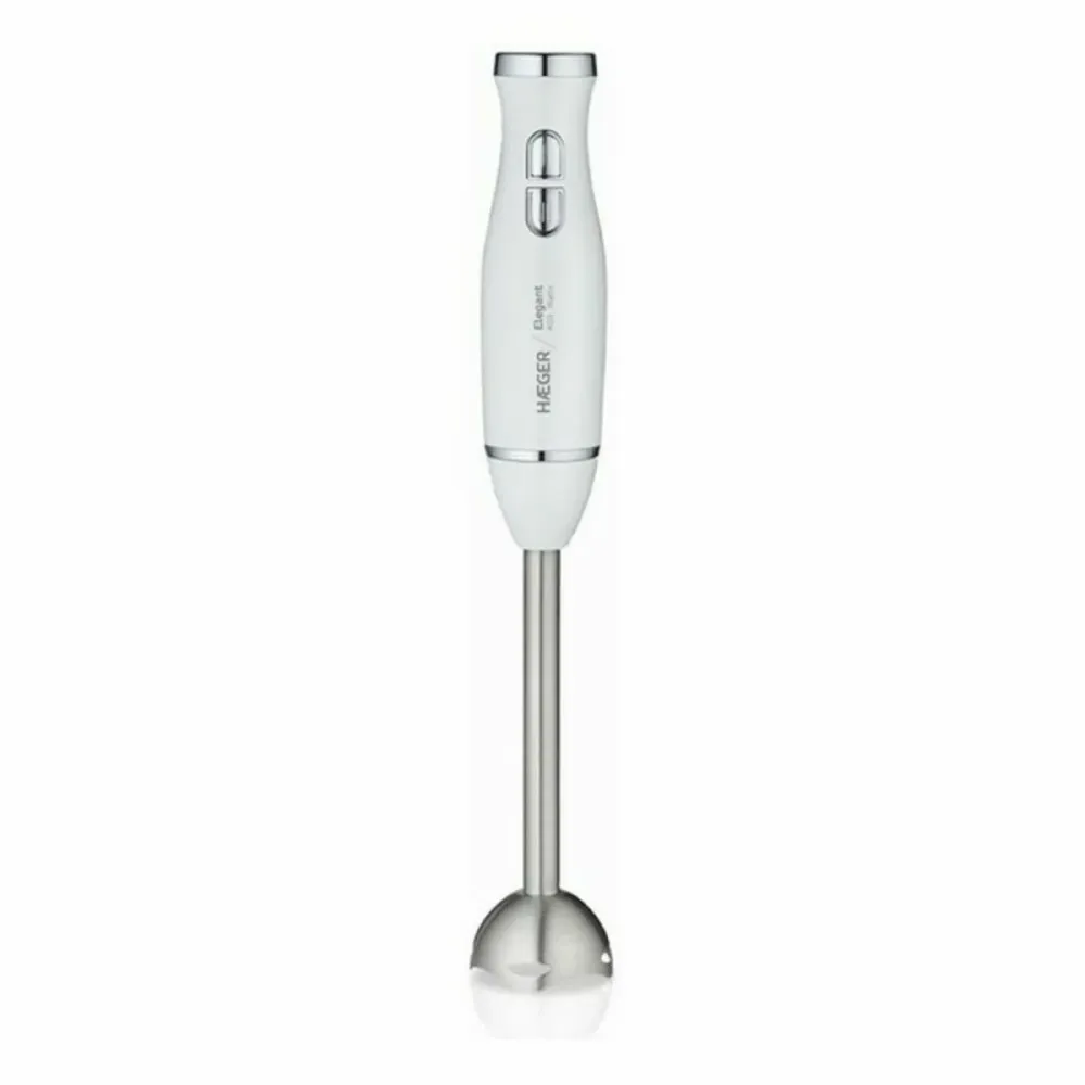 Frullatore ad Immersione Haeger HB-400.021A Bianco 400 W