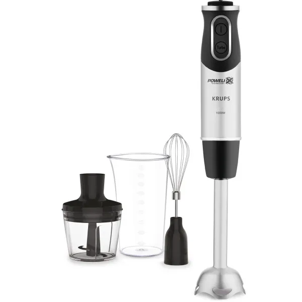 Frullatore immersione Krups PERFECT MIX 8500 HZ6568 argento/grigio ombroso HZ6568
