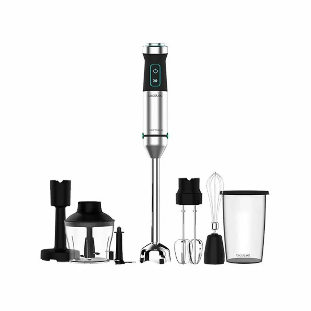 Frullatore ad Immersione Power TitanBlack 1500 XL PerfectCream & Crush Cecotec 1500 W