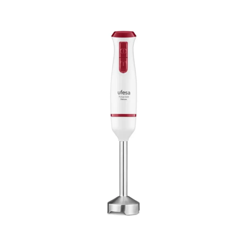 Frullatore ad Immersione UFESA PULSAR600DELUX Bianco Rosso 600 W