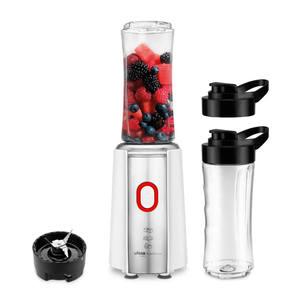 Frullatore UFESA NUTRIFUSION 1200W 2B Bianco Nero 1200 W 500 ml