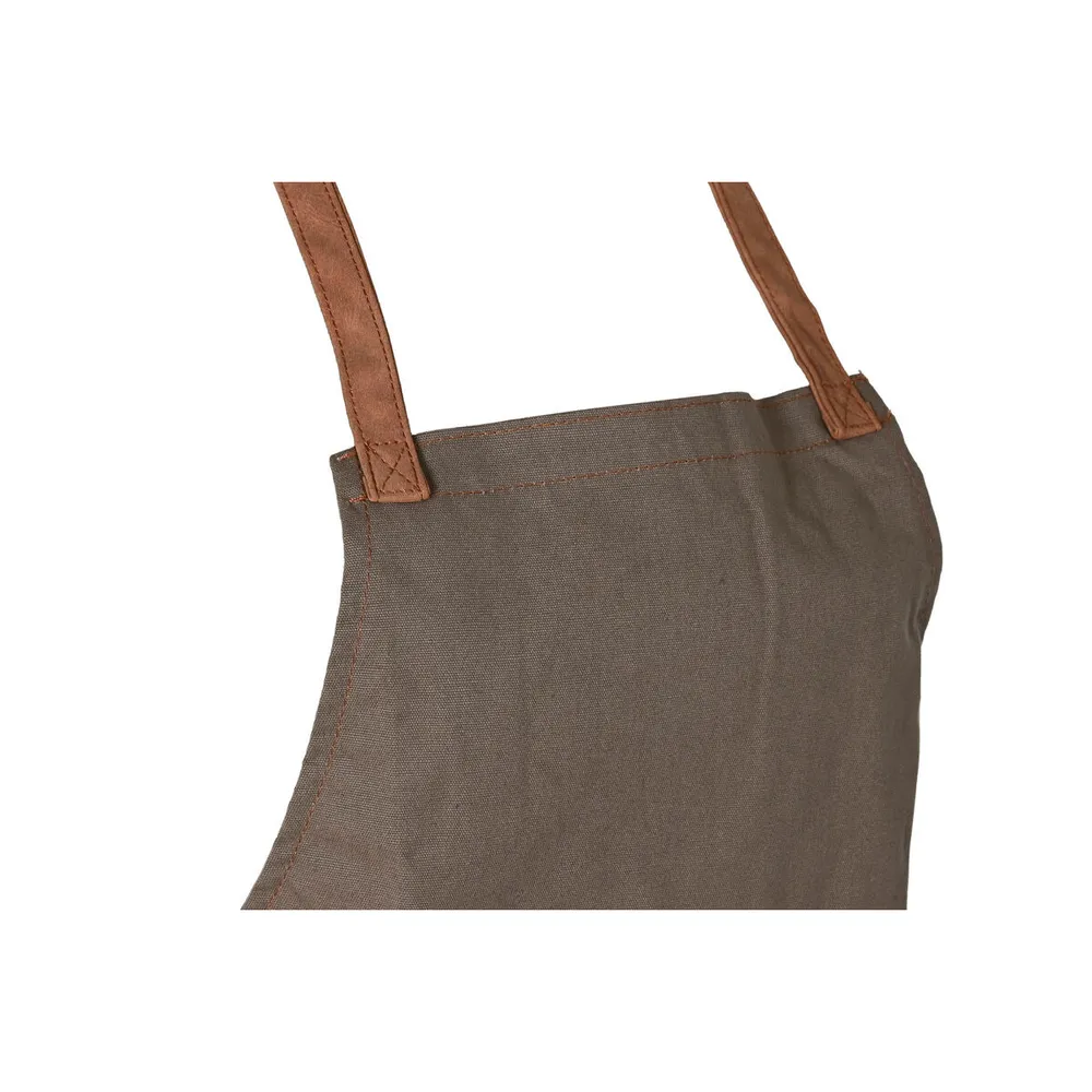 Copritavolo Protettivo Grembiule Home ESPRIT Marrone Verde polialgodon 57 x 100 cm