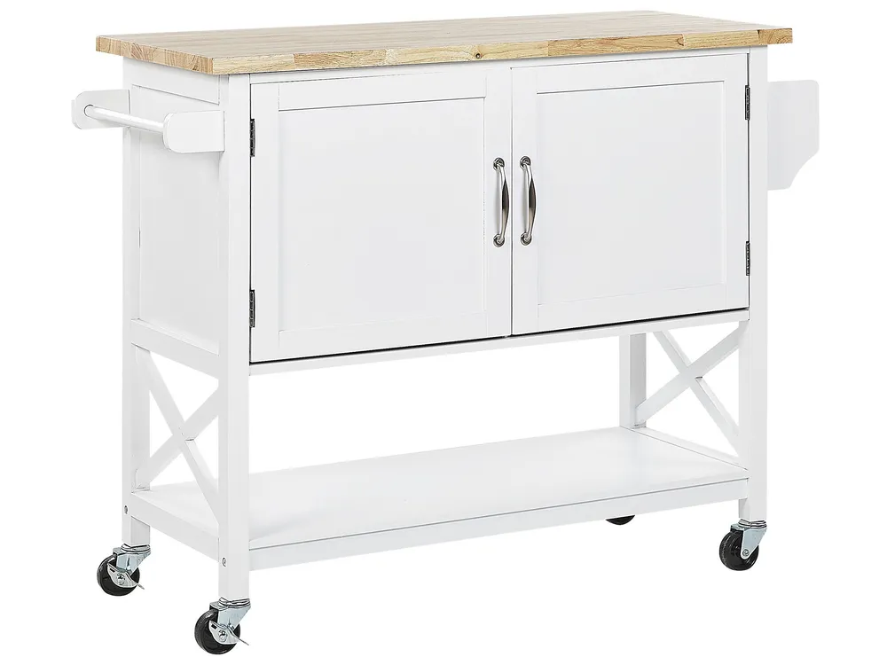 Carrello da cucina bianco MELE