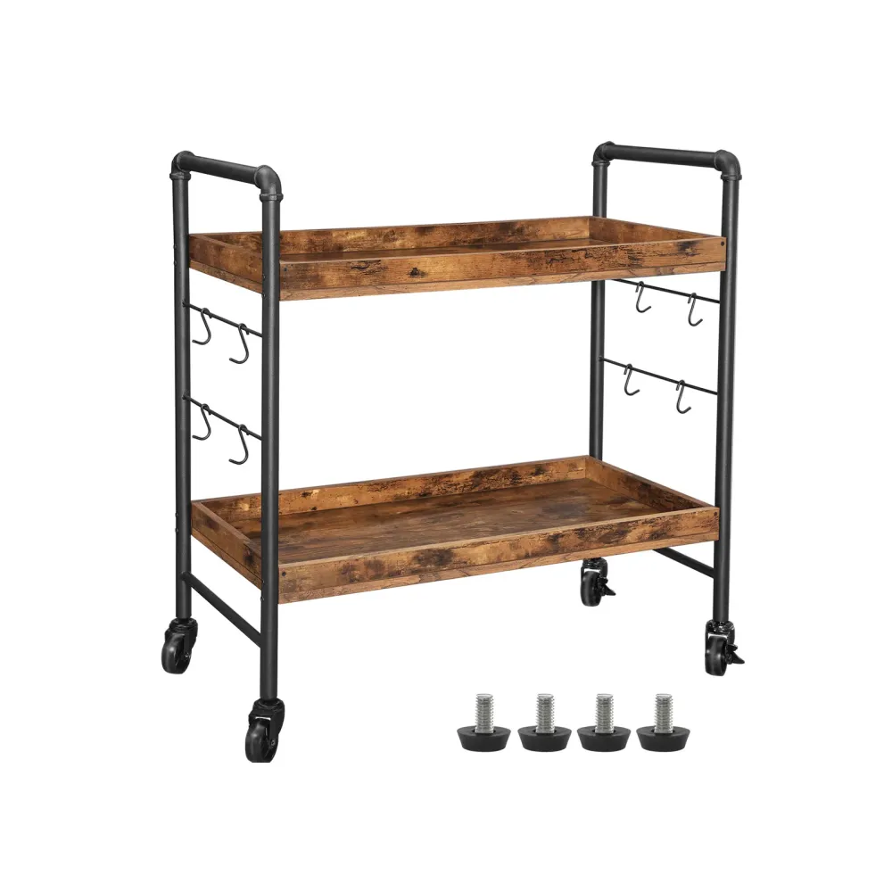 Carrello Portavivande Stile Industriale