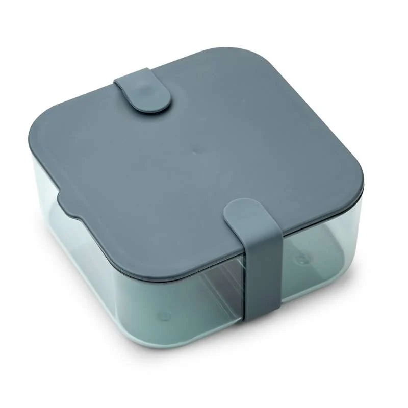 Isola Cucina Liewood Carin Madkasse m. Skillevæg - Lille - Whale Blue/Sea Blue