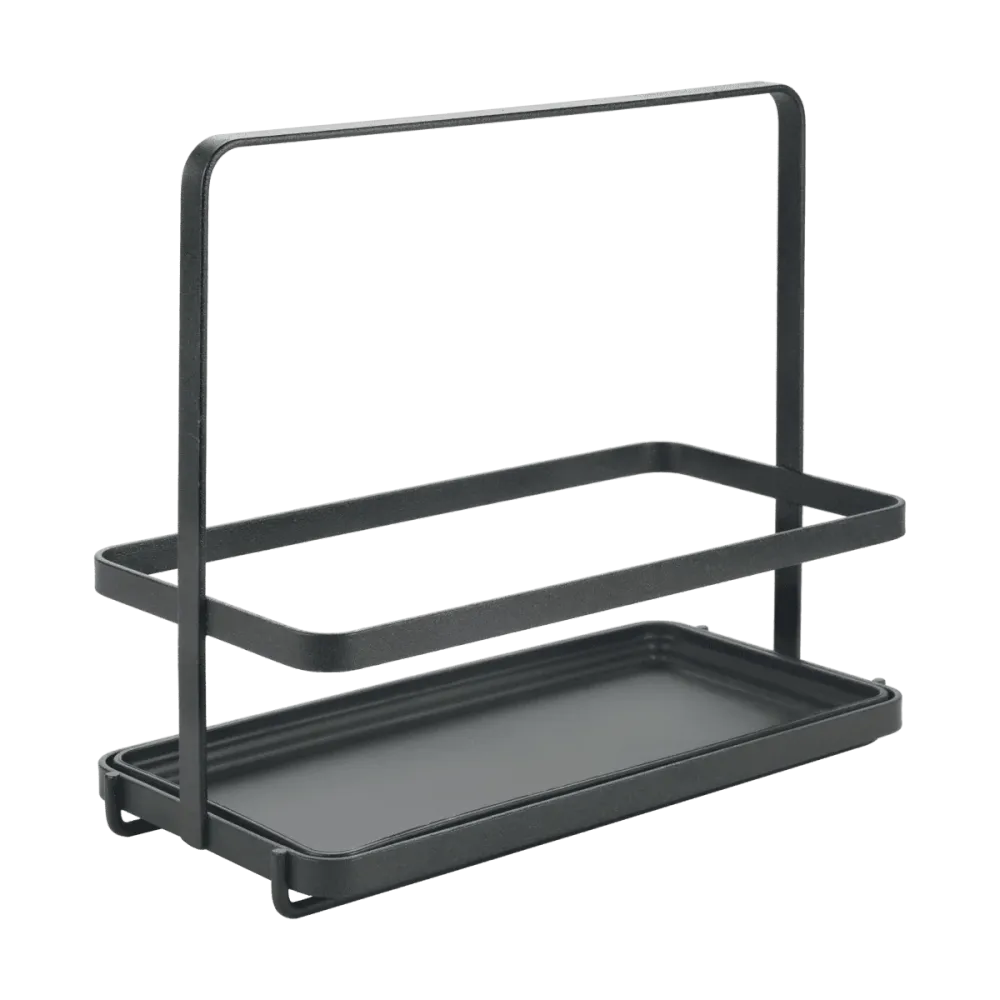 Metaltex Tokyo LAVA – Porta olio/aceto/spezie 1 piano con vassoio