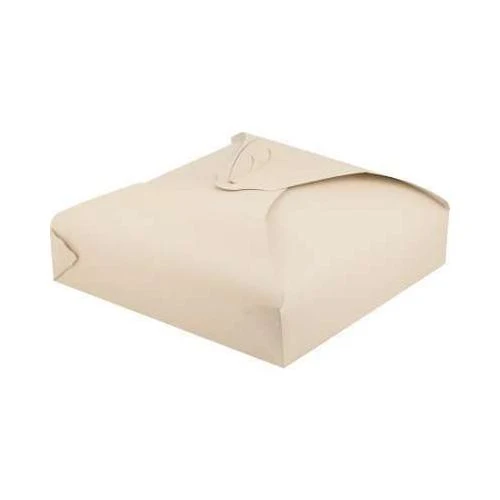 PORTATORTA CARTONCINO BEIGE 27x27