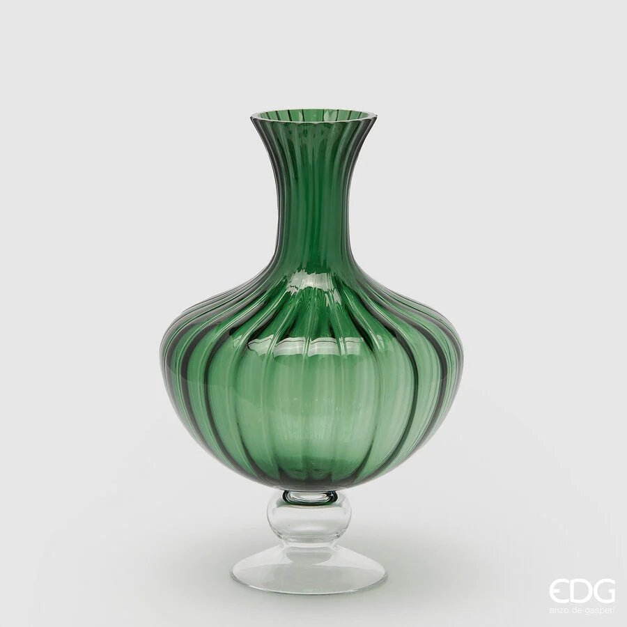 Anfora Righe "Midnight Garden" EDG h.40 cm.