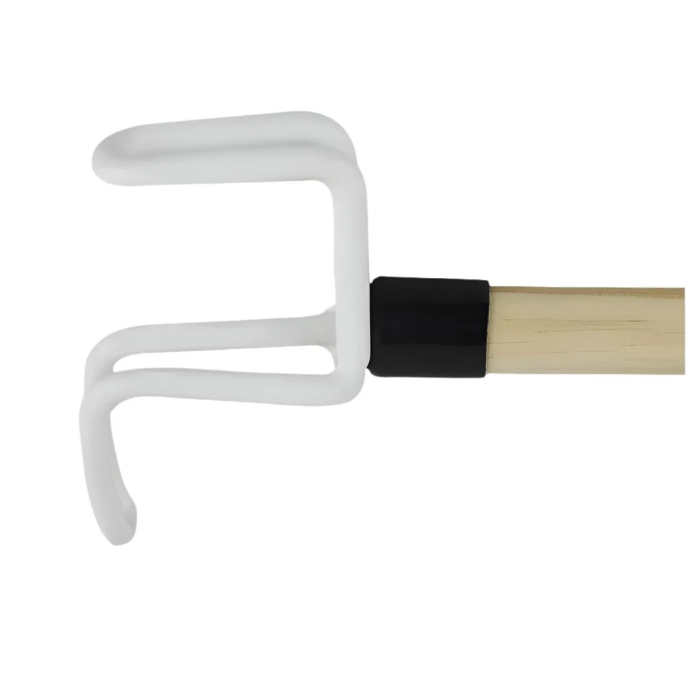Bastone per vestirsi | Bastone con 3 ganci | Accessori per disabili | Legno | Mobiclinic