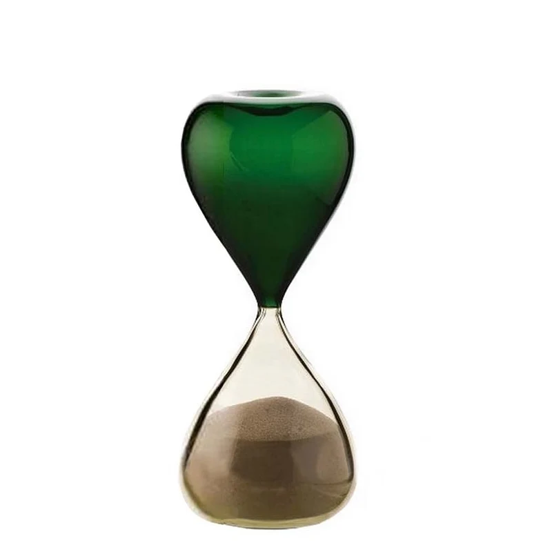 Clessidra Verde Mela Pagliesco Venini