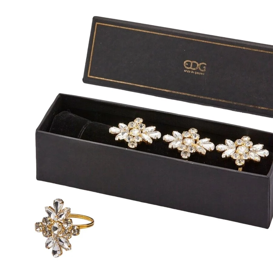 Set 4 Legatovaglioli Gold EDG