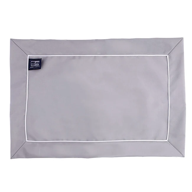Set 6 Tovaglie Americane Waterproof Grigia 45X38