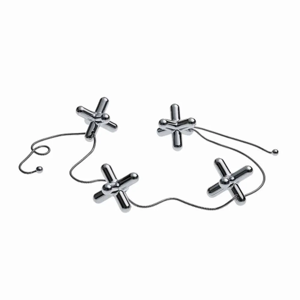 Tripod Sottopentola acciaio design Alessi
