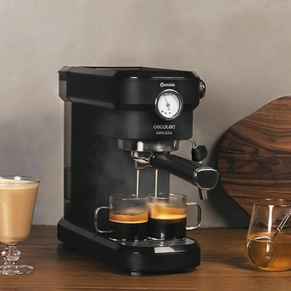 Caffettiera Express Leva Cecotec Cafelizzia 790 Nero puro Pro 1,2 L 20 bar 1350W 1,2 L