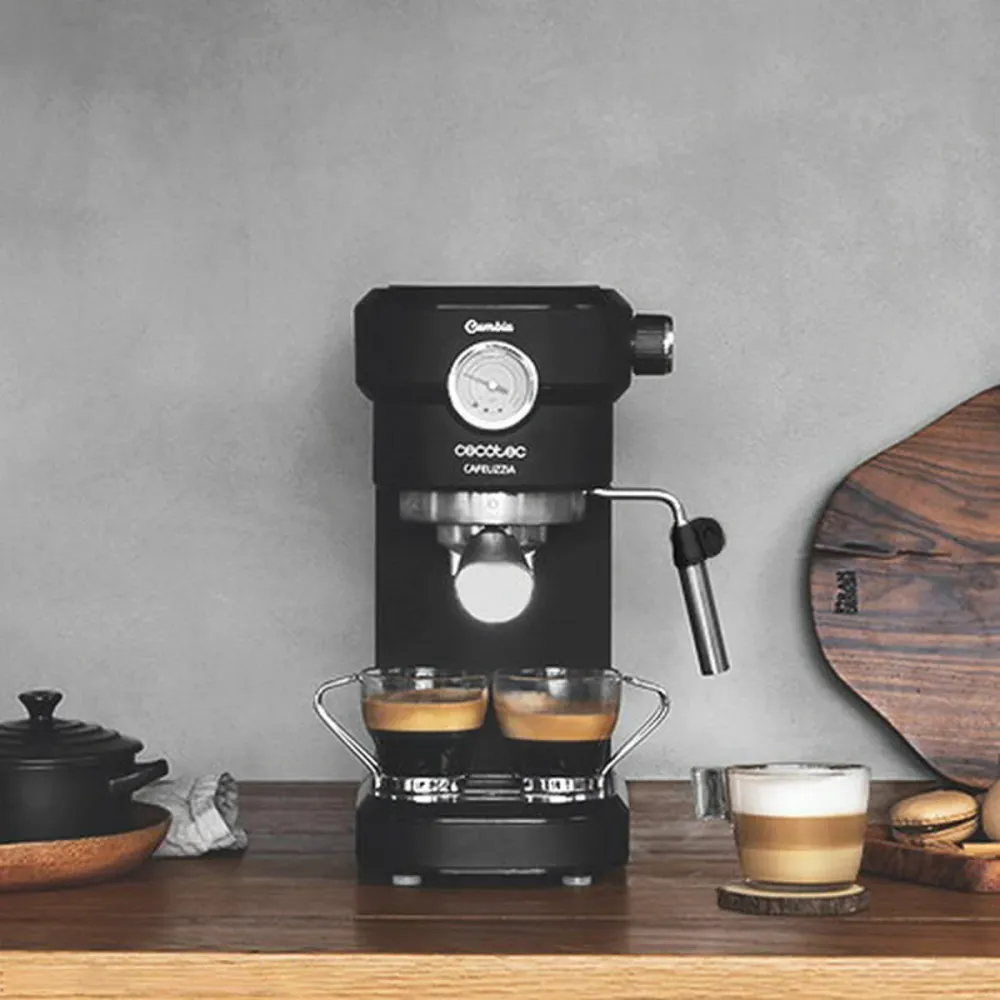 Caffettiera Express Leva Cecotec Cafelizzia 790 Nero puro Pro 1,2 L 20 bar 1350W 1,2 L