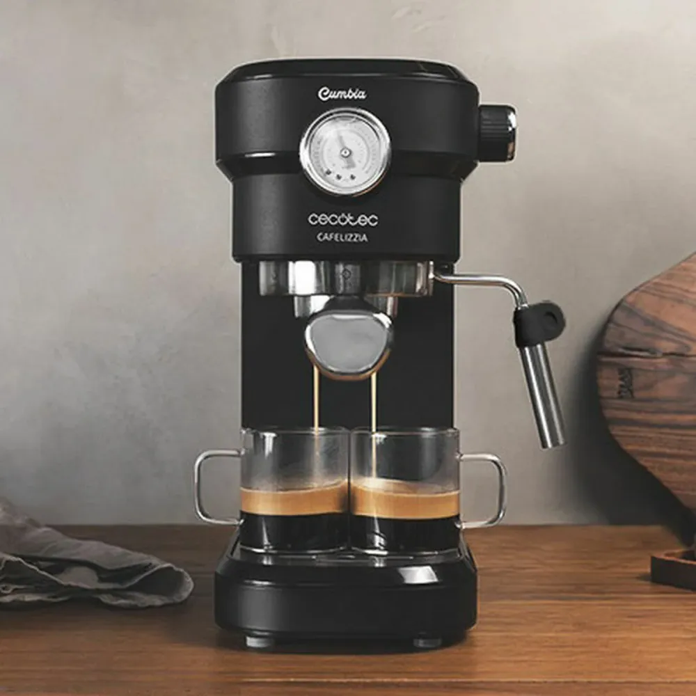 Caffettiera Express Leva Cecotec Cafelizzia 790 Nero puro Pro 1,2 L 20 bar 1350W 1,2 L