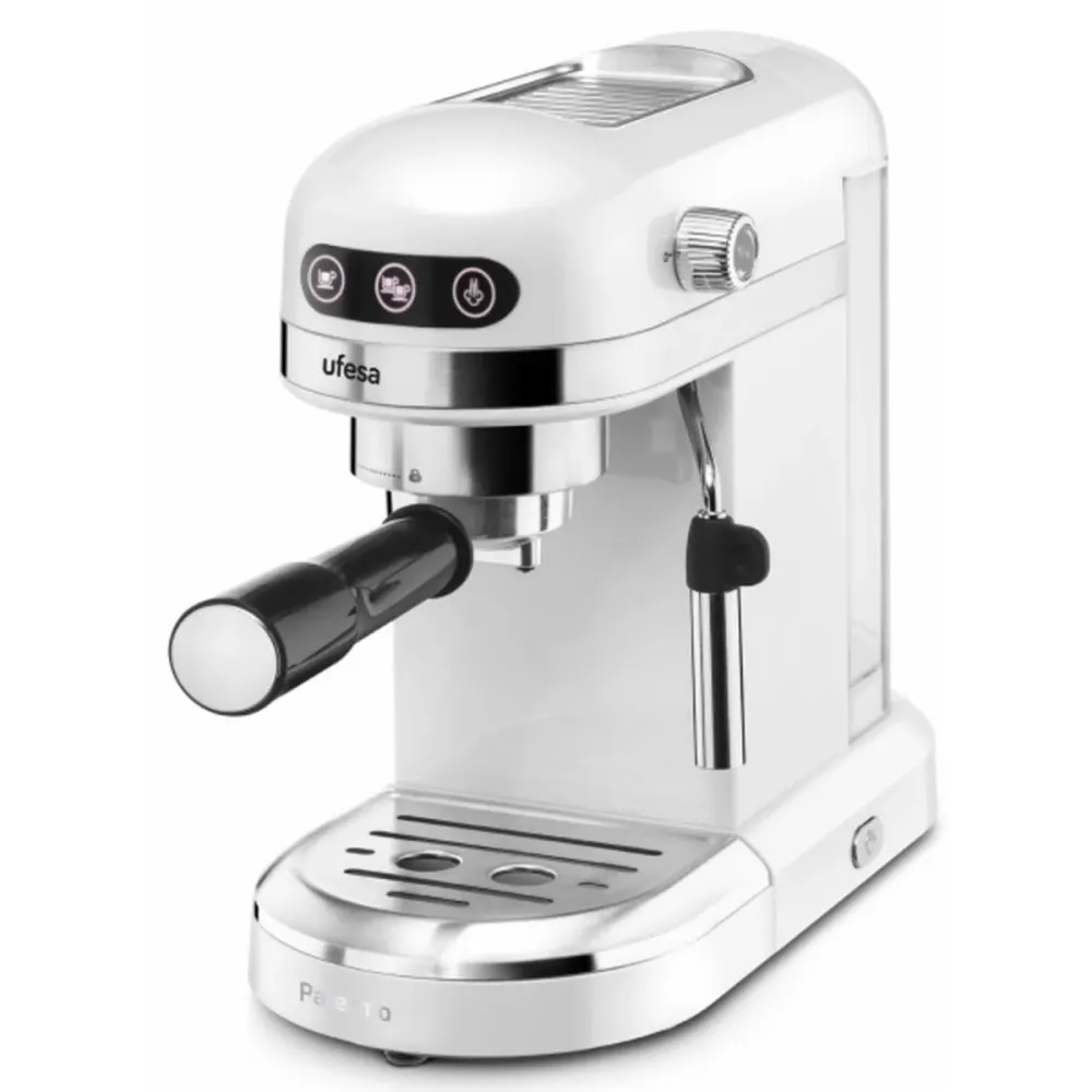 Caffettiera Express Leva UFESA PALERMO WHITE 1350 W 20 bar 1,4 L