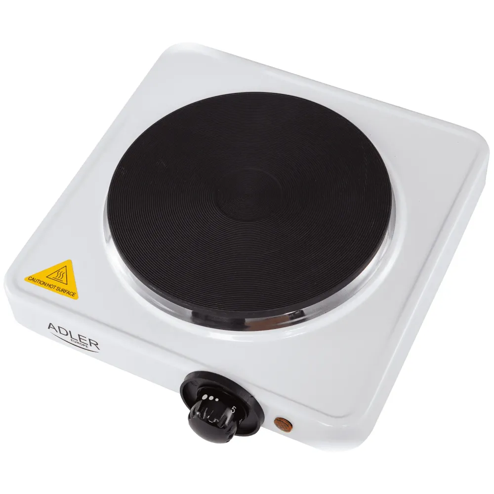 Adler AD 6503 Individuale Electric Stove Hot Plate Hob 1500W Adjustable Temperature Mini Stove