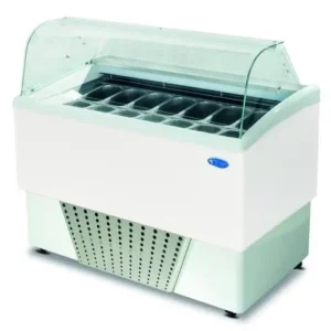 Vetrina gelato gel-o-mat modello Brio 4+4 1511R Classe Energetica ++