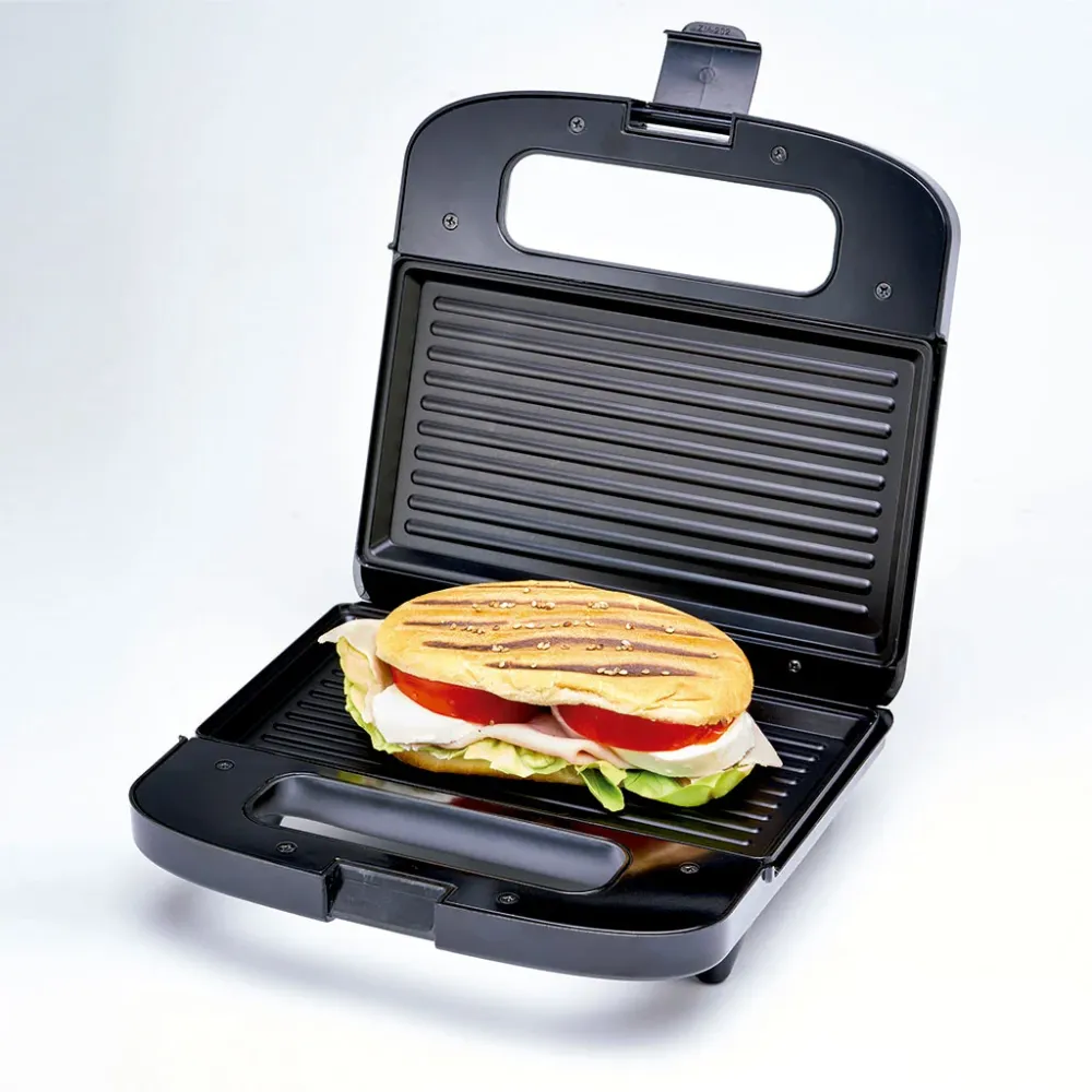 Toast&Grill Macchina per panini compatta Ariete per Famiglie Numerose