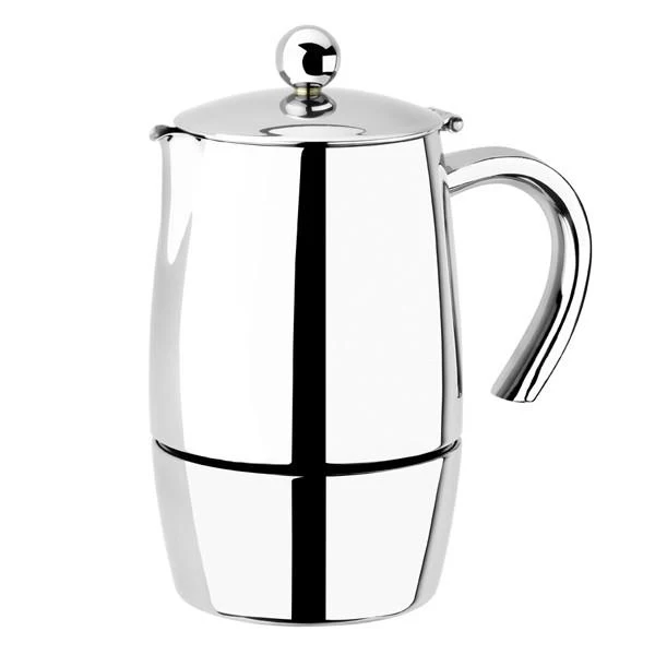 Caffettiera italiana acciaio inossidabile Magna Bra