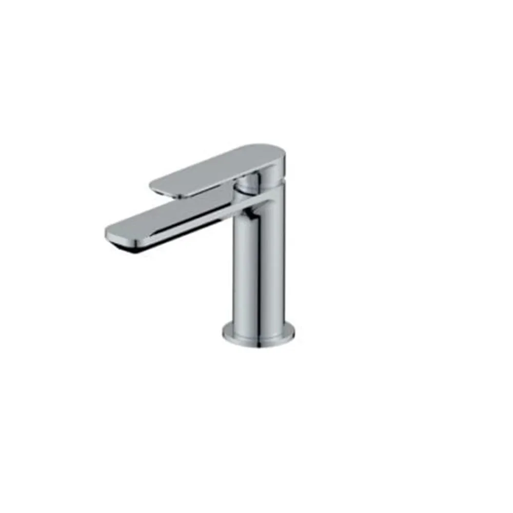 Miscelatore monocomando lavabo RubiFlux serie Azzurro - Cromo | 15 Bar | Riscaldamento Rapido