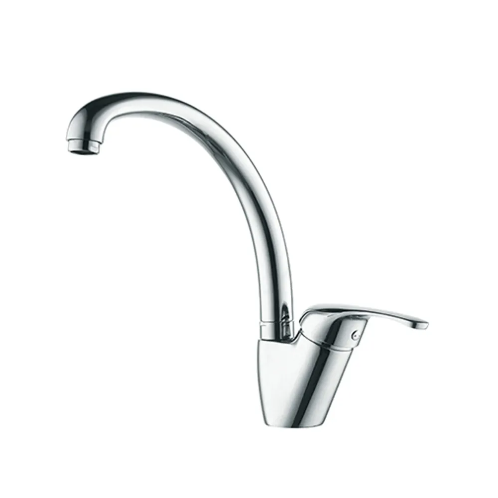 Miscelatore monoforo Rubiflux modello Orano con canna alta - Cromo per la Colazione