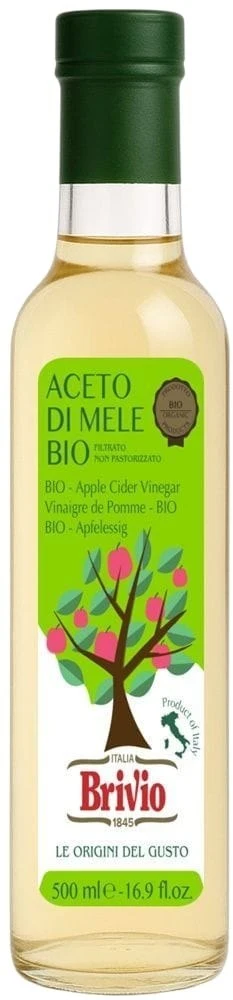 Aceto di mele filtrato BIO 500 ml BRIVIO