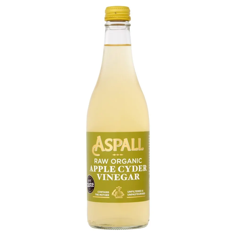 Aceto di sidro di mele biologico crudo Aspall 500 ml