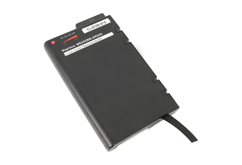 Batteria ricaricabile agli ioni di litio DR202 da 10,8 V e 7800 mAh per carrello medico DT Research DT590, DT592, DT594
