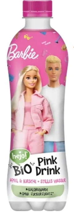 Bevanda biologica di mele e ciliegie 500 ml Barbie