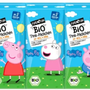 Bibita mele e pere BIO 3 x 200 ml Peppa Pig