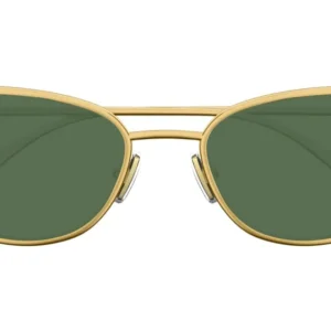 BOTTEGA VENETA BV1330S 004 Shiny Gold Green