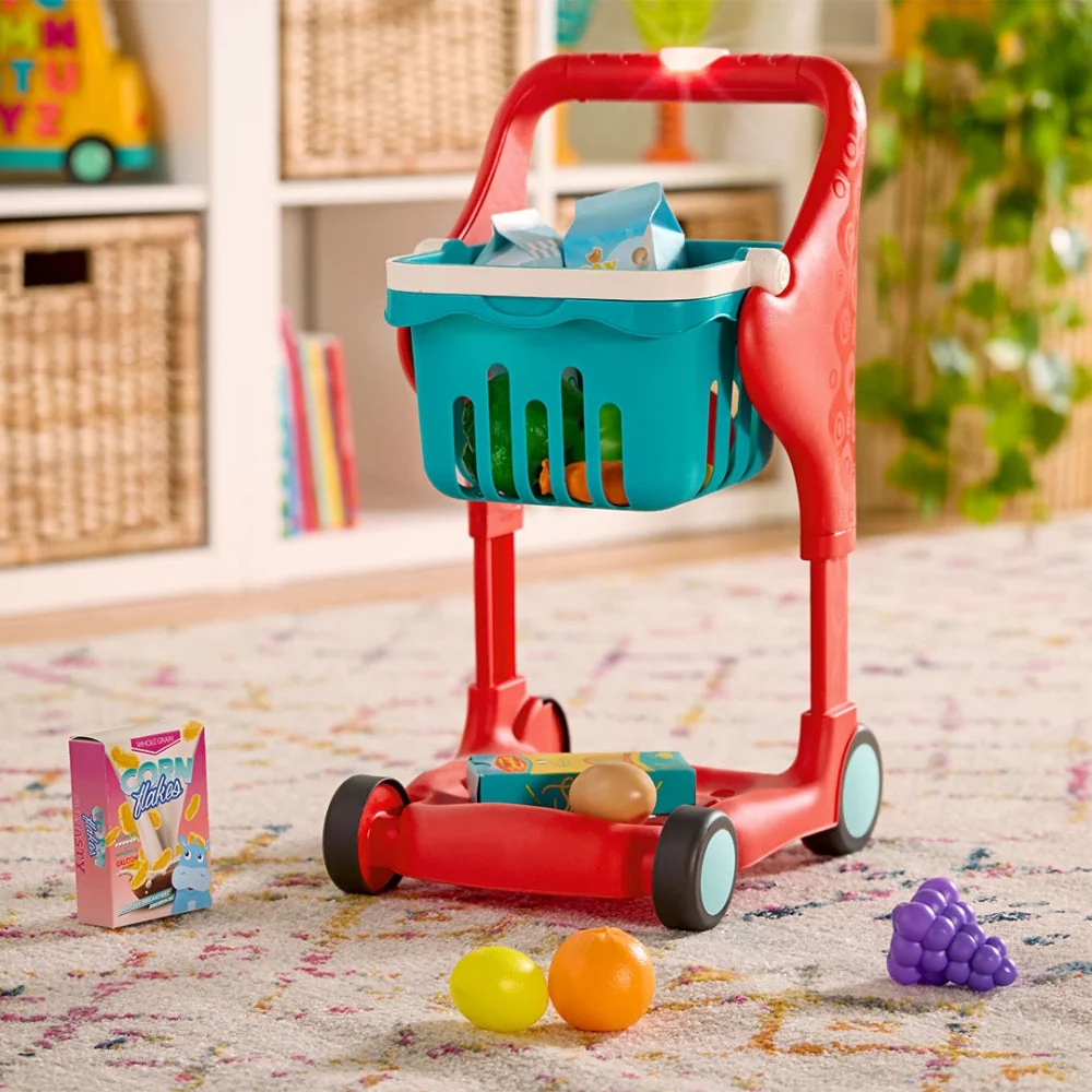 B.Toys Carrello della spesa musicale per bambini