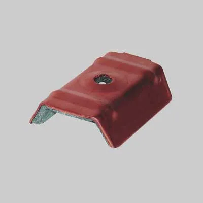 Cappellotto Greca 20 Mm 50X20X15H - Rosso Siena - 100 Pezzi