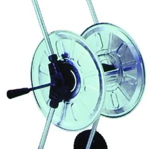 Carrello avvolgitubo Agrati zincato 50m