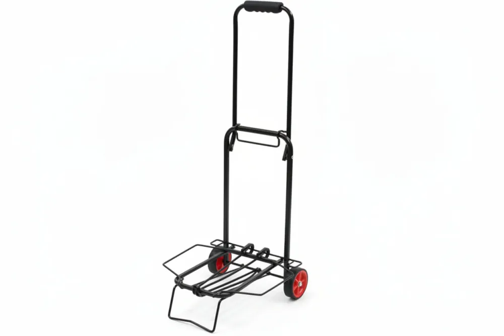 Carrello Bagagli Acciaio Portos Cm.31X38,5X86H. Xtra