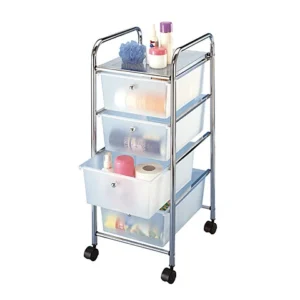 Carrello 4 cassetti bianco 04 80 23