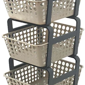 CARRELLO DA CUCINA CON CESTELLI 'MODULA' Ecoplast