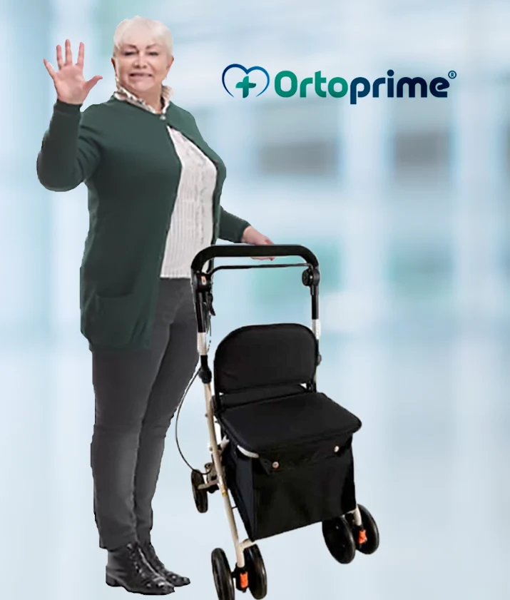 Carrello della spesa con sedile | Aiuto nella vita quotidiana