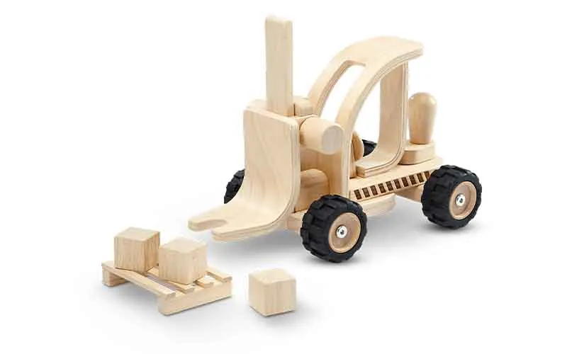 Carrello elevatore legno | Pianificare i giocattoli